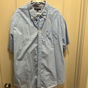 Tommy Hilfiger Blue Oxford Casual Shirt